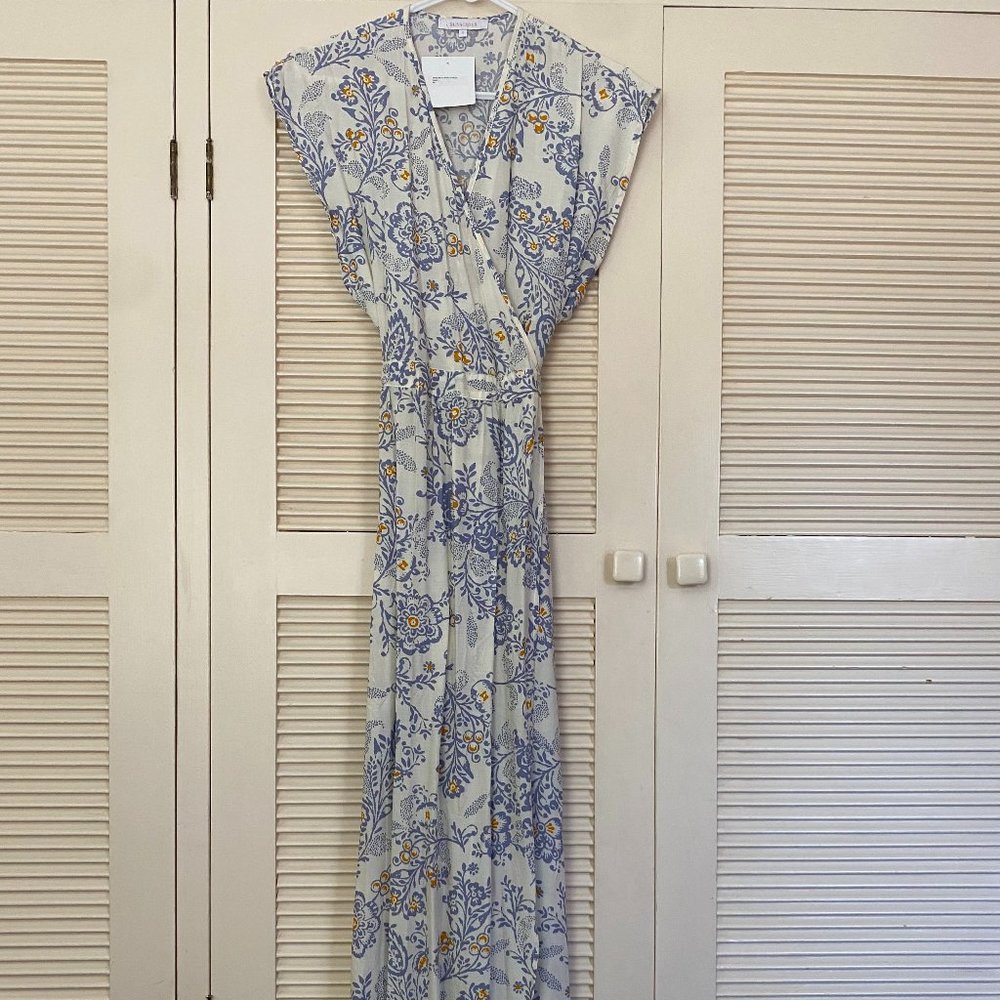 Never-worn Wrap-around Maxi Dress w/ Tags